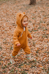 Топъл Вълнен Гащеризон| Горчица